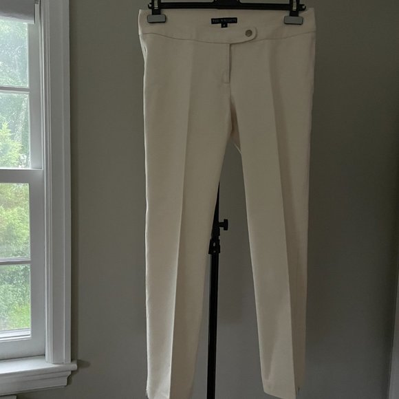 The Wrights Pants - The Wrights Women Ivory Capri Pants